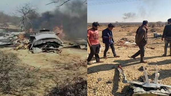 राजस्थान के भरतपुर में हेलीकॉप्टर क्रैश, मध्य प्रदेश में सेना के दो विमान टकराए, 2 की मौत !