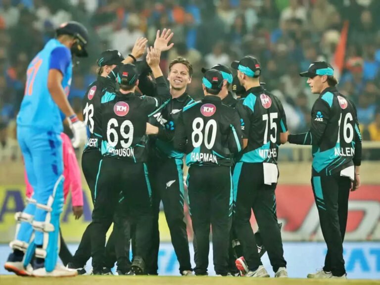 पहले टी-20 मैच में भारत की करारी हार, न्यूजीलैंड को मिली 1-0 की बढ़त !