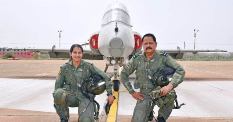 पिता की विरासत को आगे बढ़ाते हुए बेटी ने रचा इतिहास, भारतीय वायुसेना में पहली बार हुआ ऐसा !