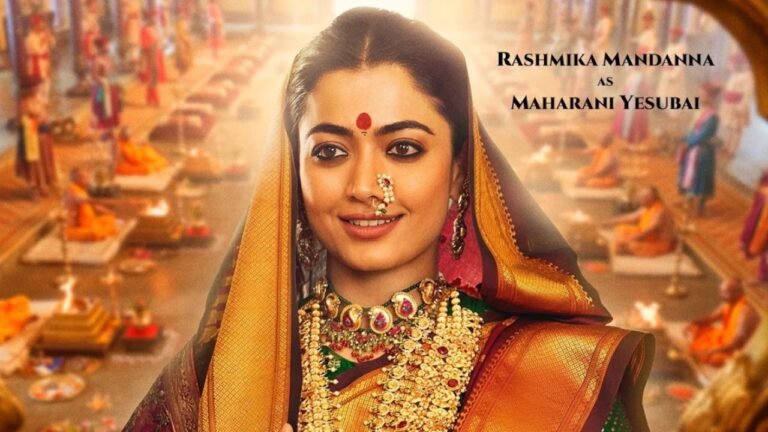 रश्मिका मंदाना का ‘छावा’ में महारानी येसुबाई के रूप में पहला लुक जारी, विक्की कौशल संग ऐतिहासिक कहानी में आएंगी नजर!
