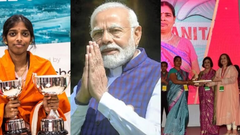 PM Modi: प्रधानमंत्री मोदी ने लखपति दीदियों से की मुलाकात, महिला सशक्तिकरण और कारोबार विस्तार पर की चर्चा