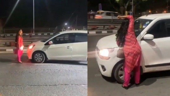 हरिद्वार-देहरादून हाईवे पर महिला का हाई वोल्टेज ड्रामा, ट्रैफिक जाम और कारें टकराईं