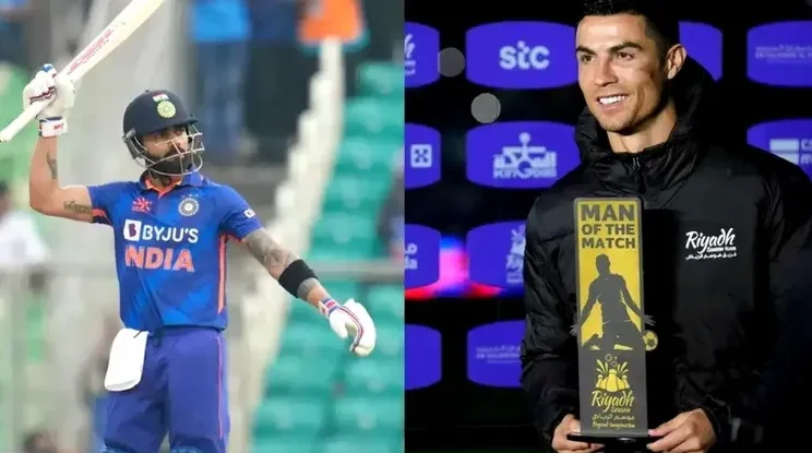 विराट कोहली ने दिया रोनाल्डो के आलोचकों को जवाब, कहा- अब चुप्पी साधे बैठे हैं आलोचना करने वाले !