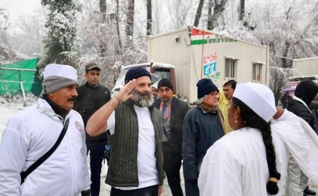 भारत जोड़ो यात्रा का फिनाले,  ‘J& K  के लोगों ने मुझे हैंड ग्रेनेड नहीं, प्यार दिया’ !