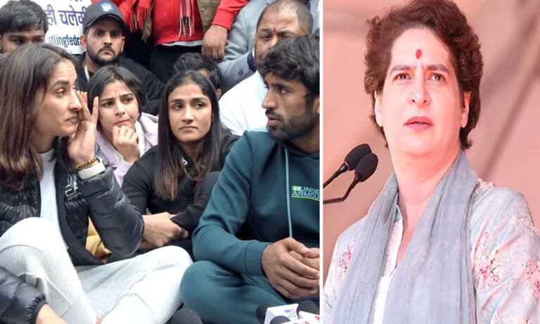 महिला पहलवानों के साथ आईं प्रियंका गांधी, कहा- ये देश की शान, तुरंत मामले की हो जांच !