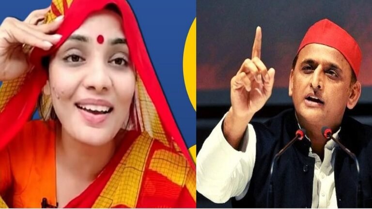 नेहा सिंह राठौर को नोटिस दिए जाने पर अखिलेश ने कसा तंज, कहा- यूपी में झुठ्ठे केसों की बहार बा… !