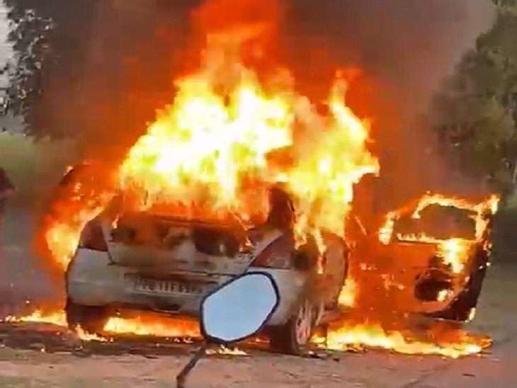 Tragic Accident in Firozpur: कार में लगी आग, जिंदा जली 4 साल की बच्ची… मौत !