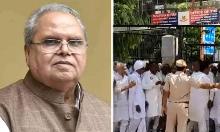 सत्यपाल मलिक के समर्थन में आए खाप नेता, DDA पार्क में की पंचायत !