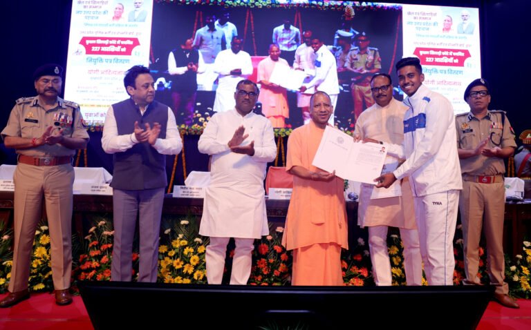 युवा खिलाड़ियों को नौकरी देने के लिए सरकार प्रतिबद्ध: सीएम योगी