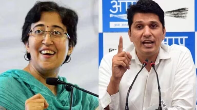 दिल्ली सरकार में बड़े बदलाव, सौरभ भारद्वाज से छीनकर आतिशी को दिए दो विभाग !