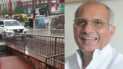 ट्रेन पकड़ने में लेट हुए मंत्री जी, तो फार्च्यूनर प्लेटफार्म के अंदर ही घुसा दी !