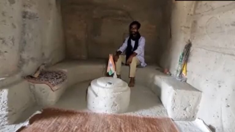 जमीन के अंदर ही बना डाला अपने सपनों का महल, दो मंजिला स्ट्रक्चर में 11 कमरे और एक मज्जिद !