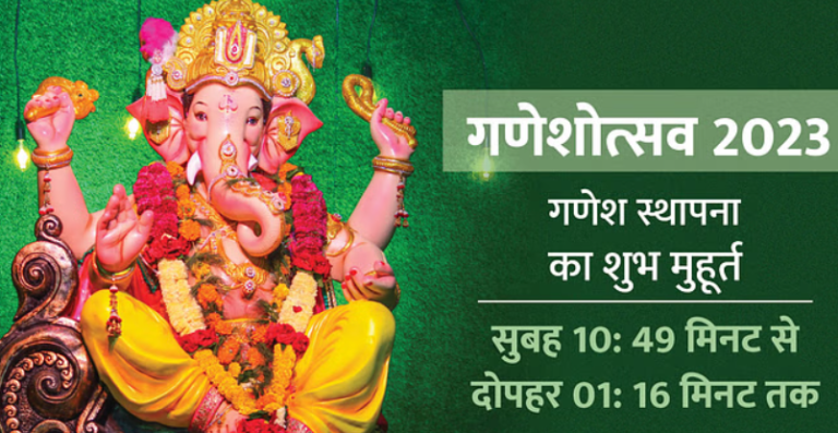आज से गणेशोत्सव शुरू, जानें गणपति स्थापना शुभ मुहूर्त, पूजन विधि और मंत्र