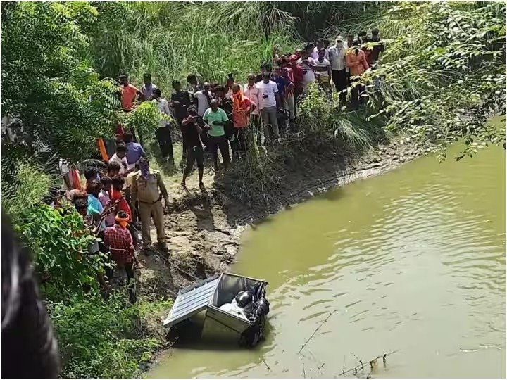 उन्‍नाव में नदी में बहता द‍िखा लोहे का बक्‍सा, बक्से के अंदर महिला का शव !