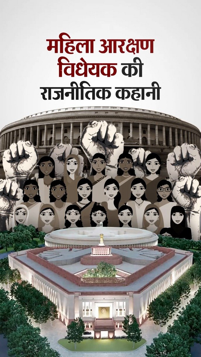 महिला आरक्षण विधेयक की पूरी राजनीतिक कहानी , जाने यहाँ