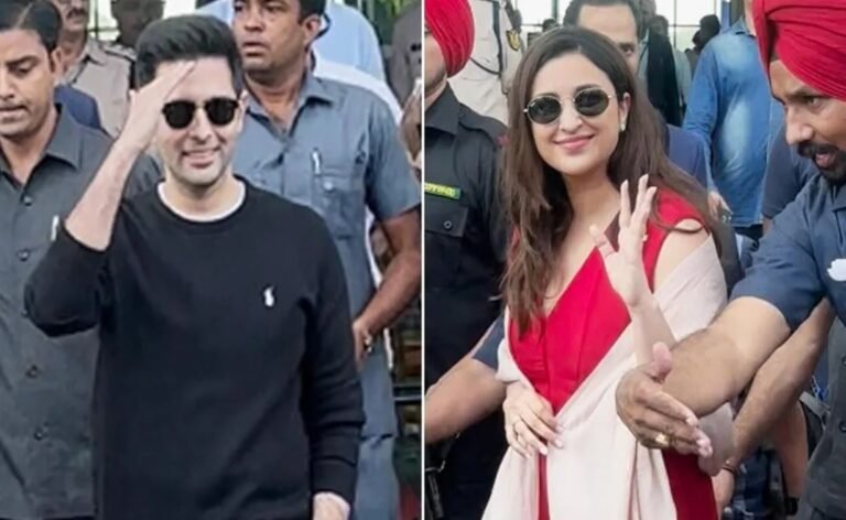 राघव और परिणीति पहुंचे उदयपुर, आज से शुरू हुई शादी की रस्में !