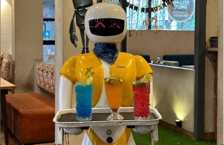 लखनऊ का अनोखा रेस्टोरेंट, जहां वेटर नहीं रोबोट परोसते हैं खाना !