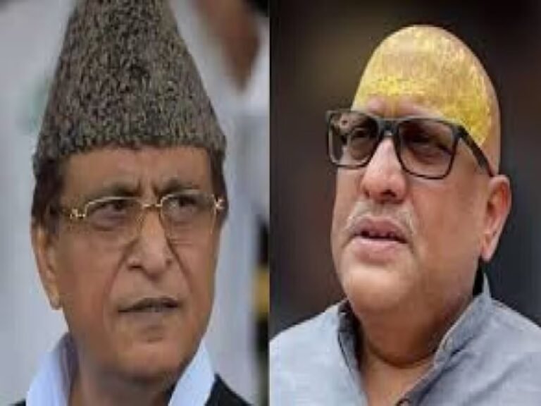 सपा नेता आजम खां ने किया कांग्रेस प्रदेश अध्यक्ष से मिलने से इनकार।