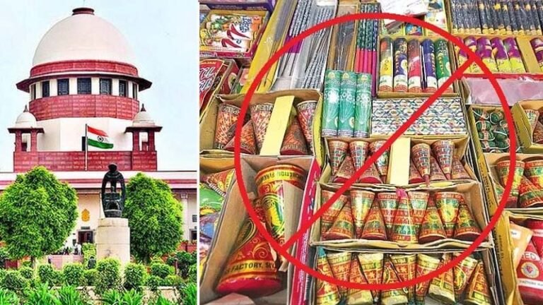 बढ़ते प्रदूषण पर SC की सख्त टिप्पड़ी, पटाखों की बिक्री पर प्रतिबंध पूरे देश में हो लागू।