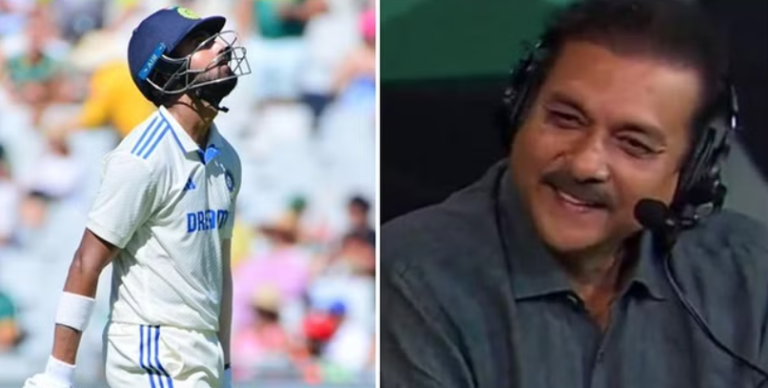 शून्य पर भारत के गिरे आखिरी छह विकेट तो रवि शास्त्री ने ये क्या बोल दिया