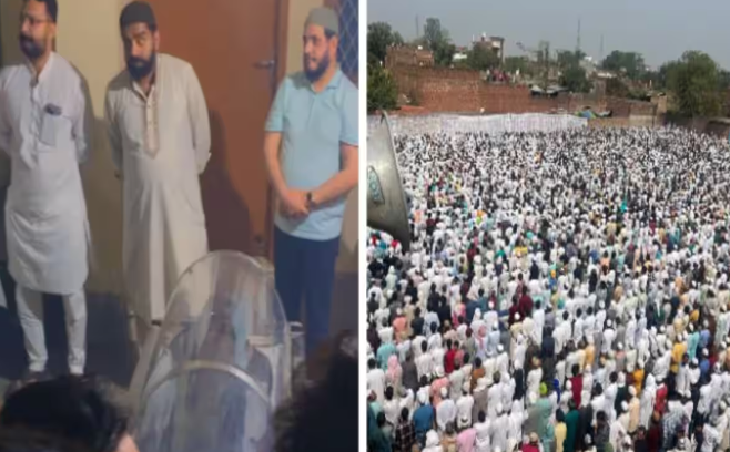 मुख्तार अंसारी को दफनाया गया, केवल परिवार के लोगों को कब्रिस्तान में जाने का मिला मौका