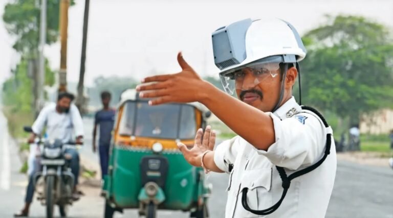 लखनऊ में ट्रैफिक पुलिस को मिलेगा AC वाला Helmet!