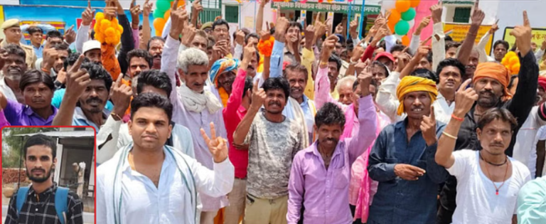 यूपी के इस गांव में हुआ 100 फीसदी मतदान… वोट डालने फ्लाइट से आया नौजवान तो ऐसे हुआ स्वागत