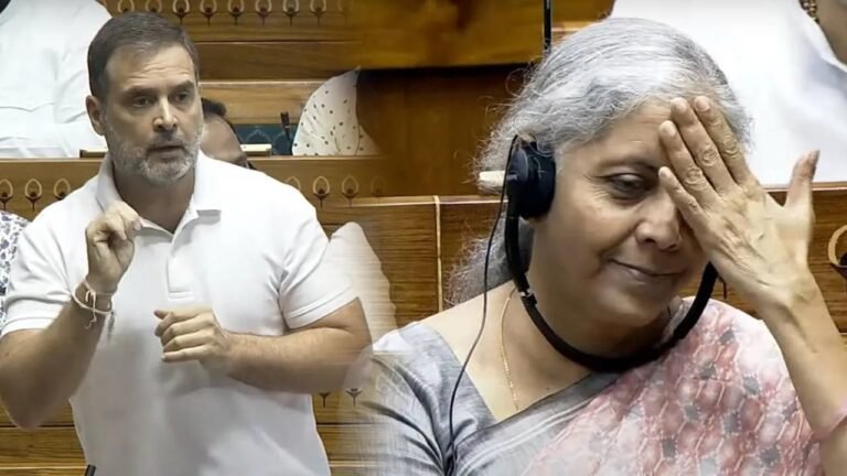 ‘देश का हलवा बंट रहा..’ राहुल की बात पर आखिर क्यों माथा पकड़ हंस रही थीं वित्त मंत्री निर्मला !