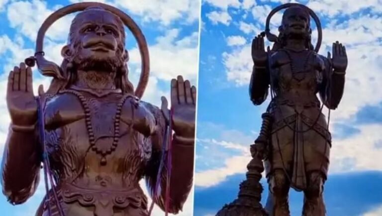 अमेरिका के टेक्सास में भगवान हनुमान की 90 फुट ऊंची प्रतिमा, ये है खासियत