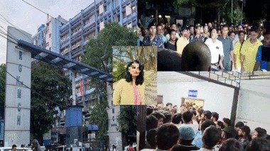 अर्धनग्न अवस्था शरीर पर चोट कोलकाता मेडिकल कॉलेज में महिला की मौत !