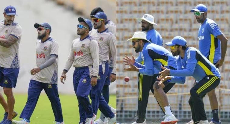 IND vs BAN Test : पहली पारी में भारत ने बनाए 376 रन, बांग्लादेश की पारी शुरू