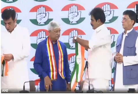 कांग्रेस में शामिल हुए AAP विधायक राजेंद्र पाल गौतम, APP को लगा झटका