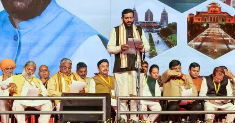 नायब सैनी की ये है नई कैबिनेट: श्रुति चौधरी सबसे अमीर, गौरव सबसे युवा और 76 के श्याम सिंह सबसे उम्रदराज