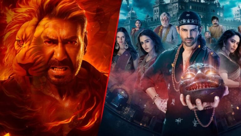 भूल भुलैया 3 ने दी सिंघम अगेन को कड़ी टक्कर