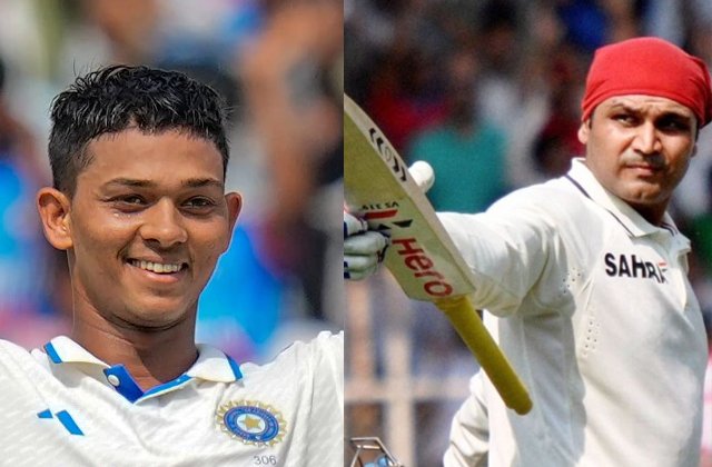 भारत के युवा बल्लेबाज यशस्वी जायसवाल के नाम एक और रिकॉर्ड, अब सहवाग को छोड़ा पीछे