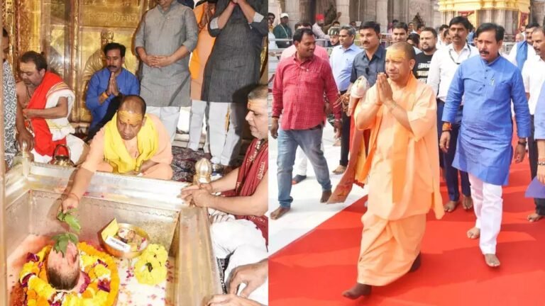 CM Yogi Adityanath’s Visit To Kashi: सीएम योगी आदित्यनाथ ने किया काशी का दौरा, विश्वनाथ धाम में 11 LED स्क्रीन का अनावरण, भक्तों को मिलेगा लाइव आरती का दर्शन