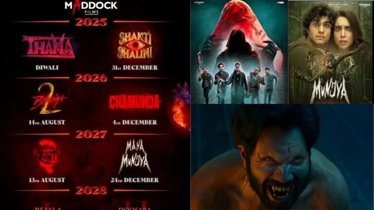 Maddock Films Made A Big Announcement: मैडॉक फिल्म्स ने किया धमाकेदार ऐलान, 2028 तक रिलीज होंगी 8 बड़ी फिल्में, जानें पूरी डिटेल!