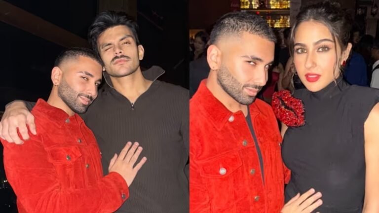 सारा अली खान और वीर पहाड़िया की पार्टी में मस्ती, दोस्त ओरी ने शेयर की झलकियाँ!