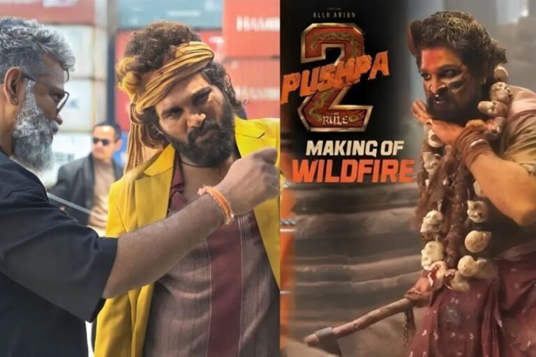 BTS Video Of Pushpa 2 Created A Stir: Pushpa 2 के BTS वीडियो ने मचाई धूम, अल्लू अर्जुन का अंदाज देख फैंस बोले- ‘पुष्पा हमेशा फायर’!