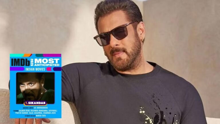 Salman Khan’s ‘Sikandar’: सलमान खान की ‘सिकंदर’ को मिला IMDb की 2025 की सबसे प्रतीक्षित भारतीय फिल्म का दर्जा, फैंस खुश!