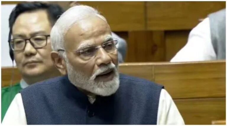 प्रधानमंत्री मोदी ने राज्यसभा में कांग्रेस और विपक्ष पर किया तीखा हमला, बोले ‘आज कांग्रेस को मजबूरन जय भीम बोलना पड़ रहा’