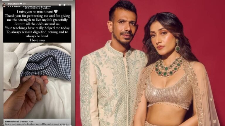 धनश्री वर्मा ने नानी को याद कर लिखा भावुक नोट, तलाक की अफवाहों के बीच शेयर की तस्वीर