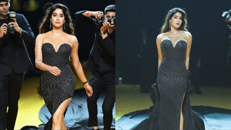 करण जौहर और जाह्नवी कपूर के वायरल रैंप वॉक ने फैशन वर्ल्ड में मचाई धूम